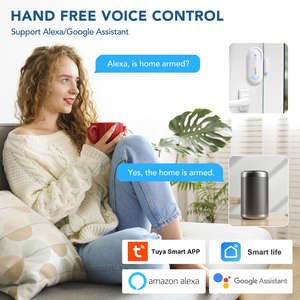 Sensor de Movimiento PIR Inalámbrico Inteligente TUYA, Alarma Portátil para Interiores, Detección de 10 m, 4 Modos de Funcionamiento, Ajuste de Volumen Bajo - Product Image 5