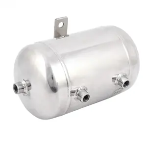 Small 304 Stainless Steel Pressure Receiver Buffer Air Tank For Spray Paint Gun Facial Mask Machine