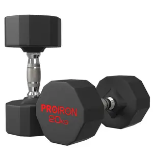 PROIRON 적당 장비 몸 건물 자유로운 무게 체육관 운동 상업적인 강철 pvc Dumbbell 상업적인 dumbbell 육 dumbbell