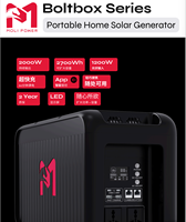 Générateur solaire MPPT à charge rapide 2000W, station d'alimentation portable 2700Wh LiFePO4, onduleur à onde sinusoïdale pure, pour la maison, les situations d'urgence et le camping