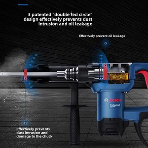 Martillo Demoledor Profesional para Excavación, 220V, Uso en Espacios Cerrados, Modelo Mejorado TSH5000PLUS GSH500, Venta al Por Mayor - Product Image 3