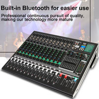 Console de Mixage Audio USB Professionnelle OEM DX12C Intégrée 14 Canaux pour Scène et Mariage