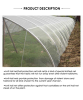 HENGSHUN Zware HDPE Hagelnetten voor Fruitbescherming; Draagbaar & Opvouwbaar Ontwerp; Eenvoudig te Reinigen & Installeren; Aanpasbaar