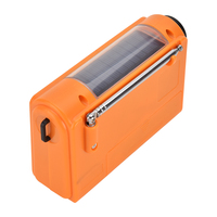 Hrd-900 FM SW LCD toda la banda de litio-célula solar radio
