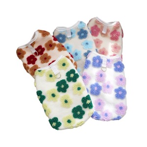 EGT Pakaian Hewan Peliharaan Anhui Lintas Negara, Rompi Hangat Berlapis Ganda Bulu Domba Polyester untuk Kucing Anjing, Anti Dingin, Musim Gugur Musim Dingin - Product Image 5