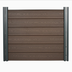 Panneaux de clôture en bois pour chantiers de construction, respectueux de <span class=keywords><strong>l</strong></span>'environnement, faciles à installer, pour la plage, échantillon gratuit pour les chantiers de construction - Product Image 5