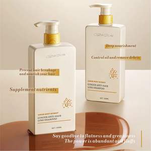 Shampoo allo Zenzero OEM/ODM in Forma Liquida per la Cura dei Capelli, Previene la Caduta e le Doppie Punte - Product Image 1