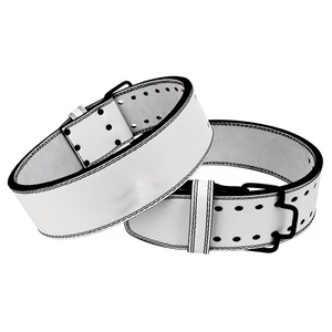 Cinturón de Levantamiento de Pesas Unisex Coexistence de Cuero Vacuno Transpirable e Impermeable, Protección Integral para Entrenamiento en Gimnasio, 13mm 10mm - Product Image 6