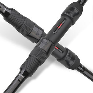 Canne à pêche Ironclaw Ironclaw Carp Rod 3.3m 3.00lb en carbone 30T à module élevé, poignée en liège, action moyenne, pour la pêche à la carpe et au barbell en rivière - Product Image 5