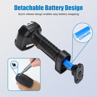 Venta Directa de Fábrica, Lector de Códigos QR Bluetooth Resistente a Caídas de 5 m, Escáner de Códigos de Barras DPM Industrial Inalámbrico 2D de Mano