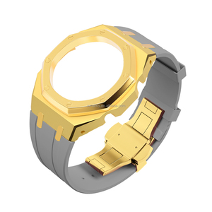 GShock <span class=keywords><strong>Ga2100</strong></span> Phụ Kiện Ban Nhạc Cao Su Intersand Kim Loại Sửa Đổi <span class=keywords><strong>Mod</strong></span> Kit Sang Trọng Trường Hợp Đồng Hồ Cho <span class=keywords><strong>Casio</strong></span> G Sốc Ga 2100 <span class=keywords><strong>Mod</strong></span> - Product Image 2