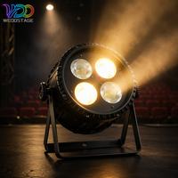 Projecteur LED extérieur étanche IP65 40x50W, lumière de fond COB quadricolore, équipement d'éclairage de scène télécommandé