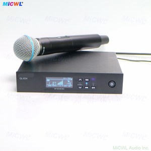 Sistema de Micrófono Inalámbrico Digital Profesional <span class=keywords><strong>QLXD24</strong></span> de 100 Canales Beta58 de Mano - Product Image 2