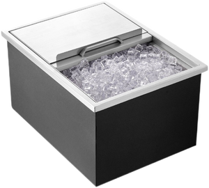 กล่องเก็บความเย็นสแตนเลสแบบฝังพร้อมฝาเลื่อนสำหรับงานปาร์ตี้กลางแจ้งและงานแต่งงาน - Product Image 1