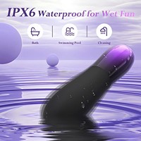 Mini Lippenstift-Vibrator USB Aufladbar Starker Weiblicher Massage-Stimulator für Flirtspaß