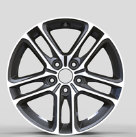 Pour Hyundai Passenger Car17 Jantes en alliage de 18 pouces pour Accent Click Elite I20 Active Coupé Getz I25 Solaris Xcent Verna RV