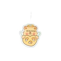Désodorisant de voiture en forme de dessin animé Butter Bear, parfum d'aromathérapie longue durée, anti-moustiques et désodorisant pour véhicule