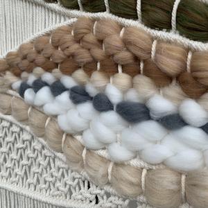 Factory <span class=keywords><strong>Boh</strong></span> <span class=keywords><strong>Me</strong></span> Tejido Escandinavo en cuerda de algodón natural para patio Proporciona espejo colgante como hilo de arte con macramé y diseño - Product Image 2
