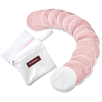 Vente chaude prix de gros coussinets d'allaitement respirant imperméable à l'eau coussin d'allaitement réutilisable/coussin d'allaitement bambou biologique