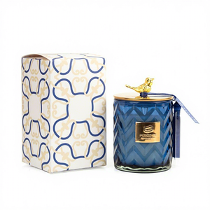 Bougie parfumée artisanale de luxe à la cire de soja, design animal mignon, couvercle métallique biodégradable, pour Noël et mariage - Product Image 2