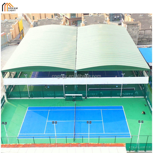 Grande colonnina capanno elettrico scorrevole da basket Mobile pioggia capannone sospeso parasole retrattile piatto quattro stagioni - Product Image 1