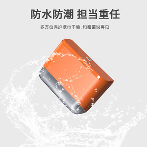 Wall Mounted Tissue Box Holder Waterproof For Bathroom Kitchen Hotel Use - Product Image 3
