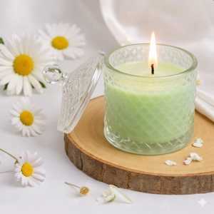 <b>Beautifully</b> Styled Soy Wax Eco-Friendly Luxury Scented Candle Handmade Springtime Elegance for Christmas Diwali Home Decor Bulk - Product Image 4