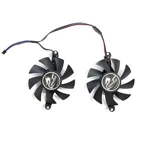 Nuevo ventilador GPU 4PIN 85MM para AMD Jieshuo 51riscRX 6600M <span class=keywords><strong>RX6600M</strong></span> para MLLSE RX 580 8GB Gaming Fan - Product Image 1