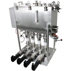 Structure de pompe à piston à vanne rotative Servo pour traitement des eaux usées - Product Image 1