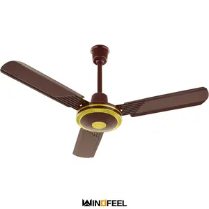 Windfeel Sản xuất Ấn độ phong cách 36 48 56 inch AC quạt trần với nhôm Blade