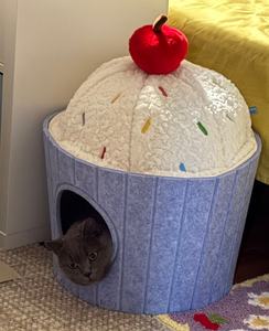 Großhandel Maßgefertigtes Neues Design mit Kratzmöbeln Haustier-Condo Katzen- und Hundehaus Großes Kratzhaus - Product Image 3