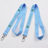 CH Wholesale Sublimation Printing Polyester Lanyards With Logo Custom Certification Keychain OEM ODM ECO Promotion Event Gifts