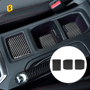 Junta de ranura de puerta de taza de agua de carbono Shasha, accesorios de coche de fibra de carbono suave, pegatinas para <span class=keywords><strong>Subaru</strong></span> WRX 2022 2023 - Product Image 4