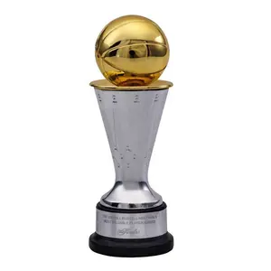 ขายส่ง แชมป์ nba trophy-บาสเกตบอลถ้วยรางวัลถ้วยเอ็นบีเอบาสเกตบอลแชมป์ถ้วยรางวัลรอบชิงชนะเลิศผู้เล่นที่มีค่าที่สุดที่ได้รับรางวัล Mvp Trophy