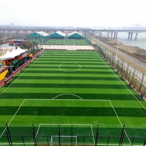 サッカーフィールド人工芝用50-60mm人気の合成サッカー芝簡単設置耐久性のある屋外芝 - Product Image 5