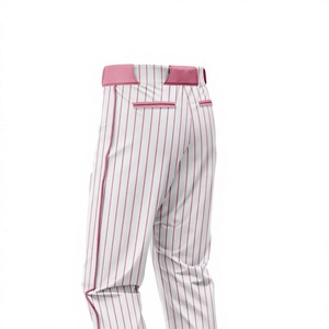Pantalon de baseball respirant de couleur unie 100 % polyester, fabriqué au Pakistan, personnalisable avec votre marque, grandes tailles, unisexe, vente chaude en ligne - Product Image 3