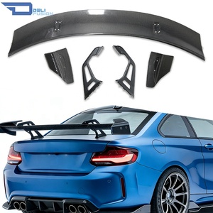 สปอยเลอร์หลังคาร์บอน BMW สำหรับ BMW G87 G80 G82 F87 F80 F82 M2 M3 M4 M5 ปี 2011-2025 รุ่น Universal AD Style ทำจากคาร์บอนไฟเบอร์ - Product Image 1