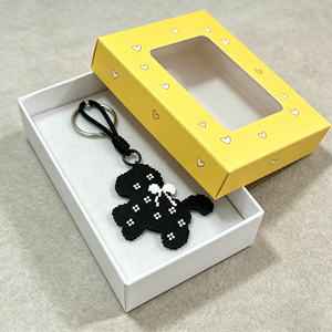 Custom Foam Insert Promotional Custom Made Keychain Packaging Key Chain Paper <b>Box</b> <b>Gift</b> <b>Box</b> - Product Image 2