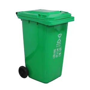 wholesale plastic garbage bin with lid heavy duty plastic dumpster on wheels 13 gallon plastic trash can sorting bin