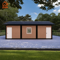 modulaire paquet plat en acier à ossature conteneur utiliser des panneaux sandwich ignifuges pour jardin immeuble de bureaux