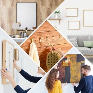 Treo Kit hình ảnh duy nhất khung ảnh treo tường móc hình ảnh khung tối treo tải 10-100lb hỗ trợ tùy biến - Product Image 4