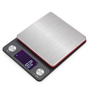 Hochwertige Digitale Küchenwaage mit Batteriebetrieb aus Edelstahl 10kg Große Kapazität 5kg/0,1g - Product Image 1