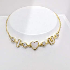 factory price plata 925 sterling Silver shell stone <b>bracelet</b> fashion jewelry <b>gemstone</b> 18k gold butterfly cross charm <b>bracelets</b> - Product Image 3