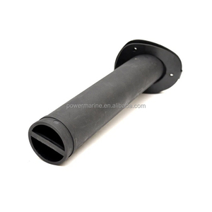 Accessoires pour bateaux, matériel marin, support de canne à pêche encastré avec capuchon en caoutchouc noir - Product Image 3