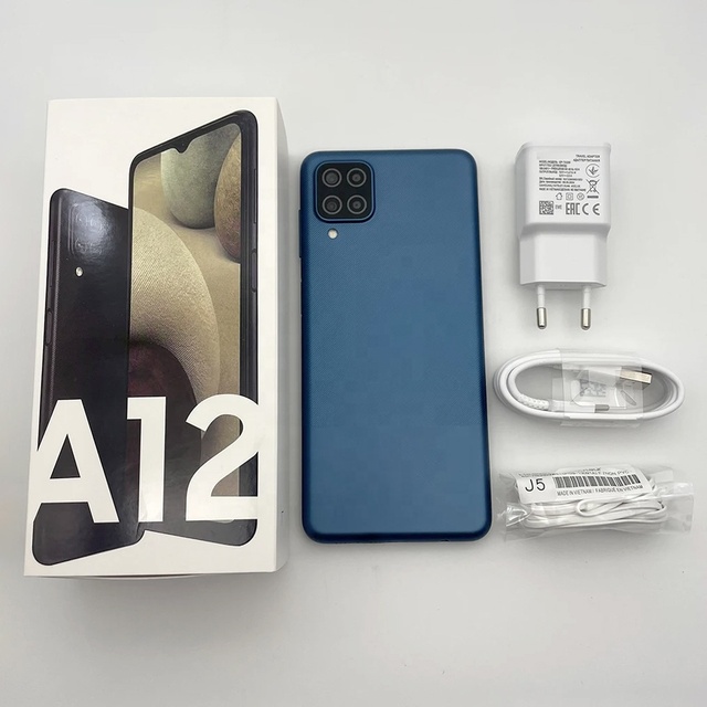 Original Sealed Box Dual Sim EU Version 128GB Android Cell Phone Unlocked for Am Sun A12 Dual SIM Smartphone A10S A11 A13 A14