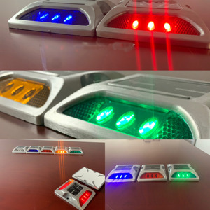 Dissuasore Stradale Solare Impermeabile IP68 - Occhio di Gatto LED Riflettente ad Alta Intensità per la Sicurezza Stradale - Product Image 5