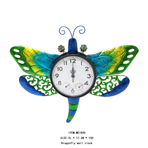 Hot Bán Nhà Máy Hoa Hình Đồng Hồ Thiết Kế Hiện Đại Đồng Hồ Treo Tường Trang Trí Nội Thất Văn Phòng Kim Loại Lớn Đồng Hồ Treo Tường - Product Image 2