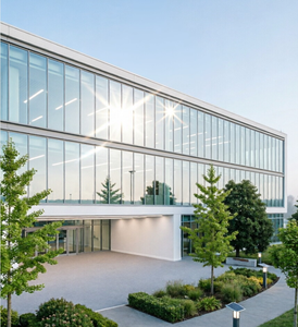 Bâtiments en structure métallique sur mesure, halls d'exposition, restaurants, librairies, cafés - Product Image 6