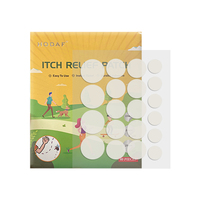 2025 démangeaisons autocollants adhésifs Anti démangeaison hydrocolloïde Invisible démangeaison Patch pour moustique Bug morsure taille différente 36 points
