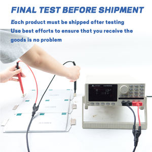 高放電率5C 3.7V 37Ah 38.4Ah <span class=keywords><strong>34Ah</strong></span> 33Ah P33 P34 P37 NMCパウチセル充電式リチウムイオンリポバッテリー（ドローン/UAV用） - Product Image 3